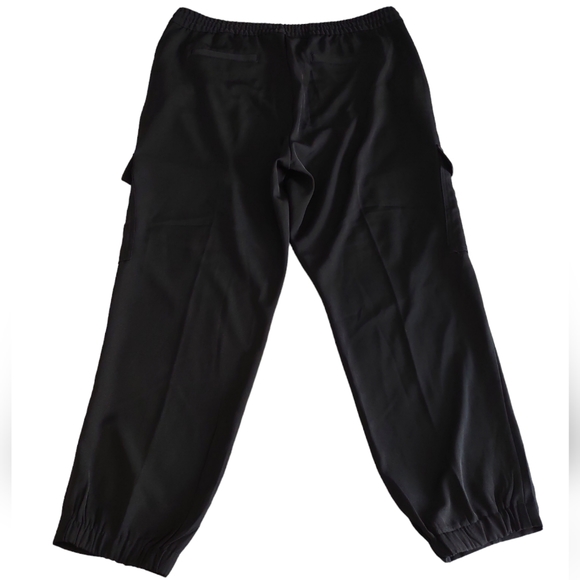 NWT BR Sport XL Tall Black Cargo Jogger Pants - Picture 2 of 14